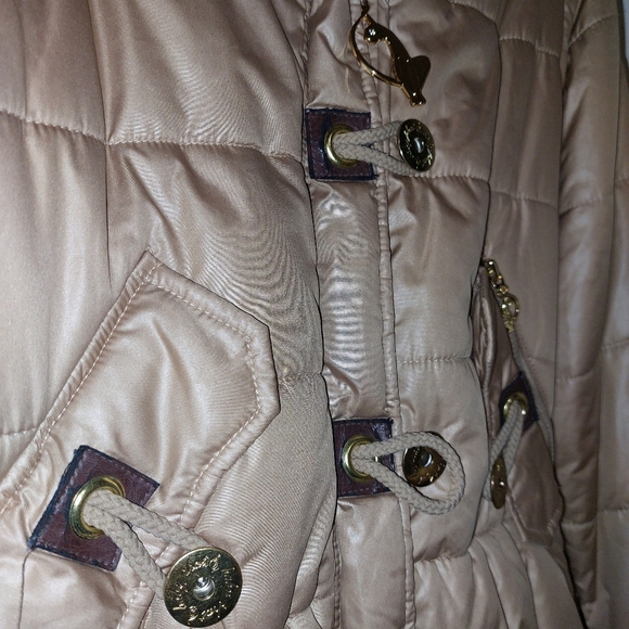 BABY PHAT GOLD PUFFER BOMBER SIZE JACKET Y2K - Picture 11 of 16